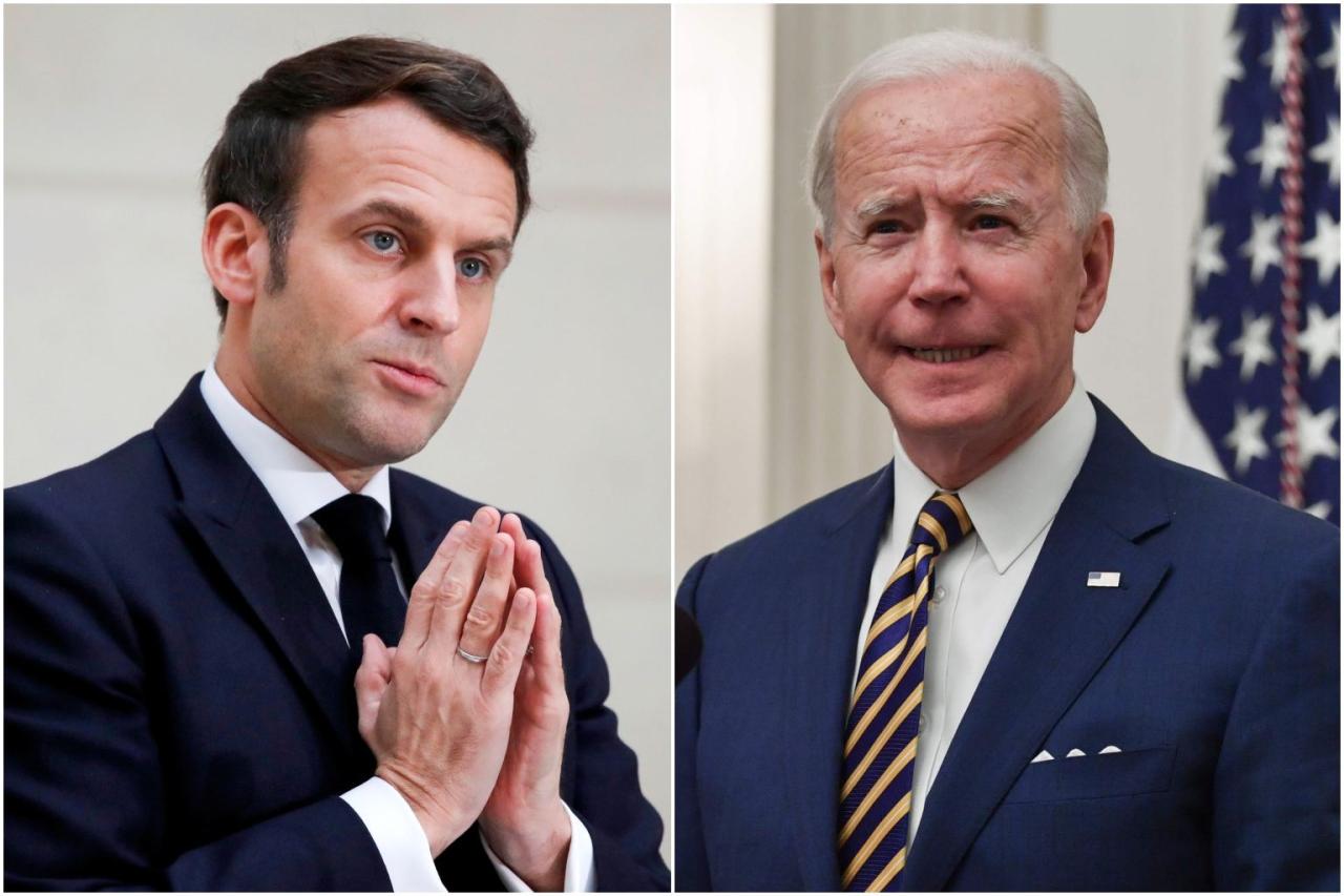 Biden, Macron discuss cooperation, to meet in Rome late October