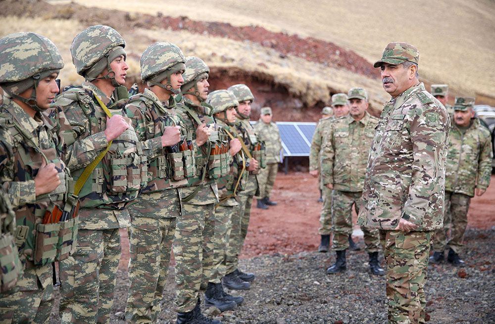 Azerbaijan's MoD inspects combat positions in liberated Kalbajar, Lachin districts [PHOTO]