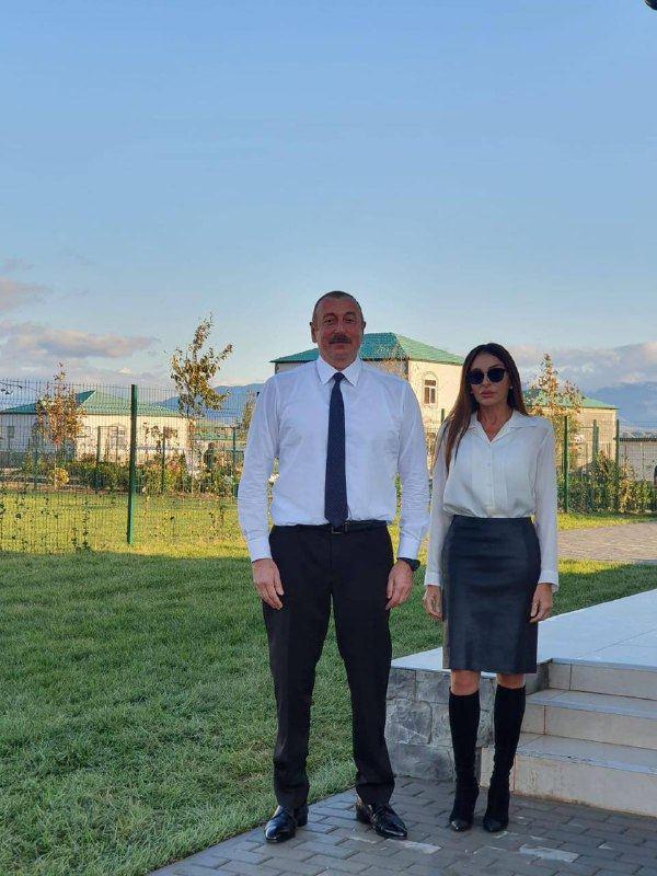First VP shares photos from Zangilan region with President Aliyev [PHOTO] - Gallery Image