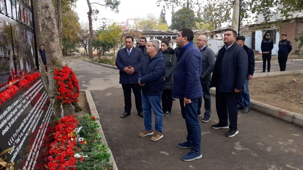 Brazilian Senator honored memory of civilians killed as result of Armenian terror in Ganja [PHOTO]