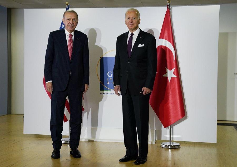 Erdogan, Biden complete negotiations in Rome (UPDATE)