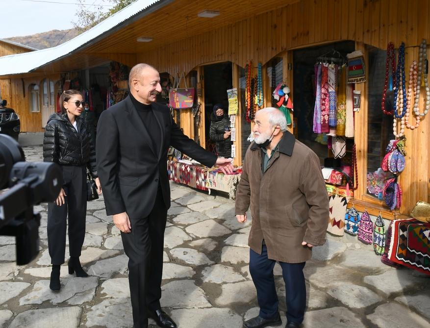 President, First VP visit Ismayilli region [PHOTO]