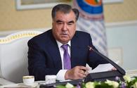 Tajik president's speech at high-level panel meeting on water, climate
