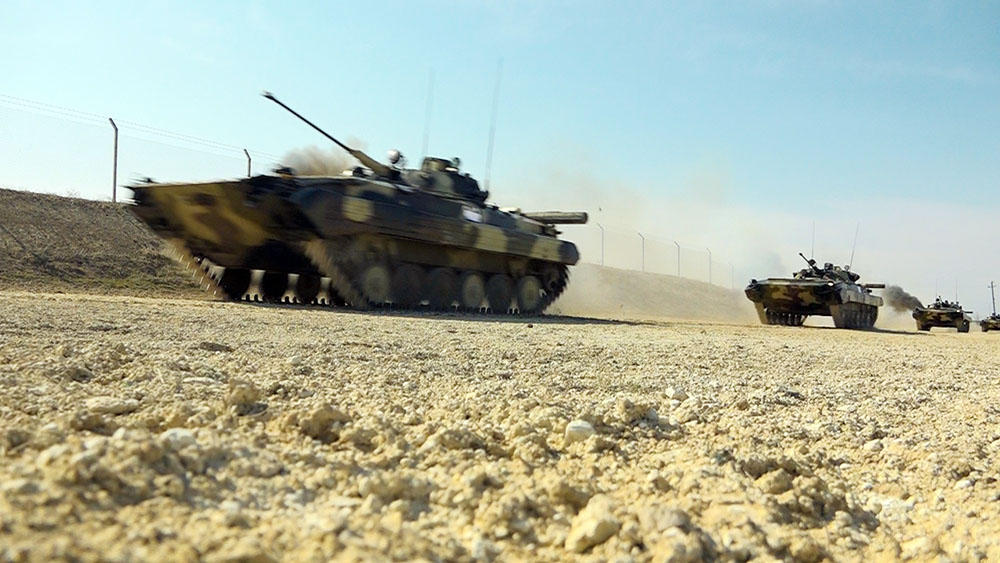 Nakhchivan garrison troops hold command-staff drills [PHOTO/VIDEO]