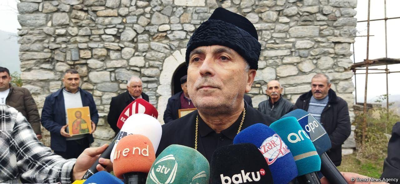 Armenia tried to appropriate Albanian churches - head of Albanian-Udi community