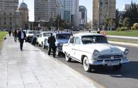 Spectacular classic cars parade held in Baku <span class="color_red">[PHOTO]</span>