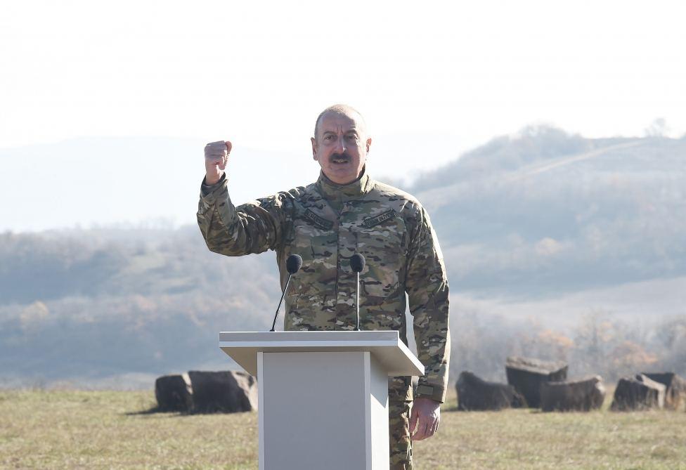 Armenia threatened us with new occupation, someone had to teach them lesson - Azerbaijan's president