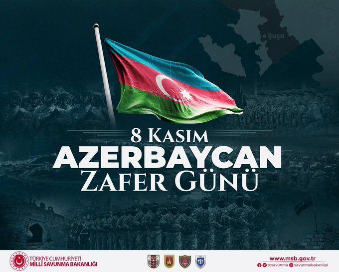 Turkish MoD shares post dedicated to Victory Day of Azerbaijan