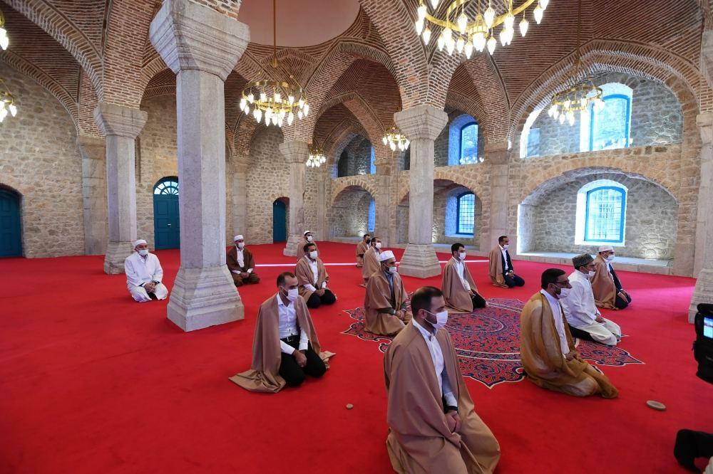 Thanksgiving prayer performed at Yukhari Govhar Agha mosque in Shusha [PHOTO] - Gallery Image