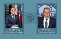 Azerbaijani, Russian FMs mull implementation of trilateral statement
