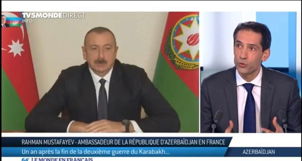 Armenians living in Karabakh are citizens of Azerbaijan - Azerbaijani Ambassador to France [PHOTO/VIDEO]
