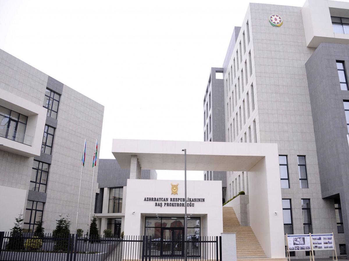 Azerbaijani Prosecutor General's Office confirms detention of Defense Ministry's department head