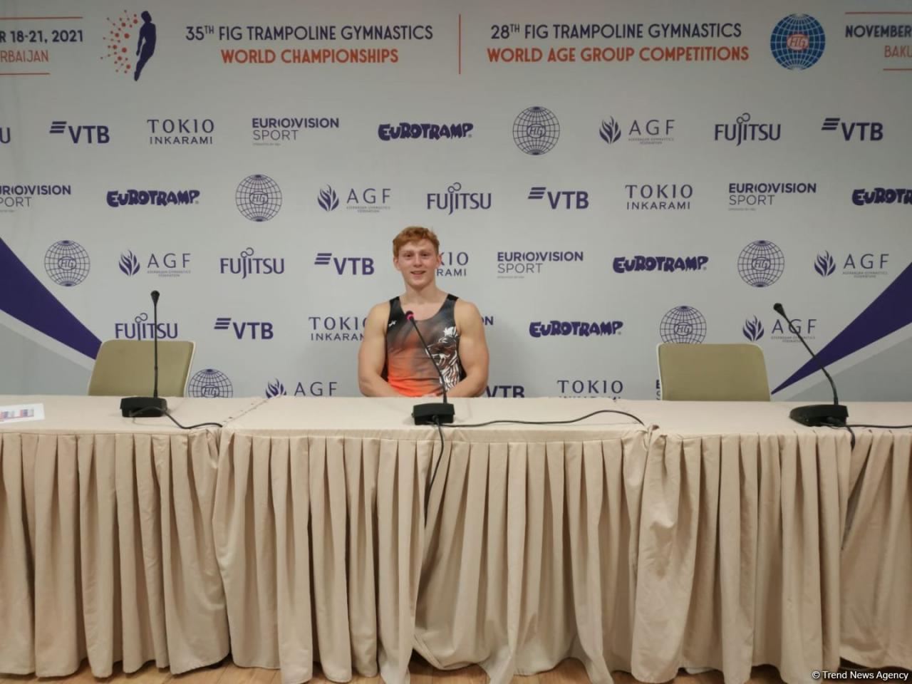 Baku - like second home, gymnast Luuk Swinkels says