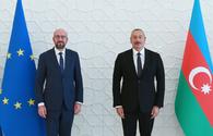 President Ilham Aliyev and Charles Michel had phone talks