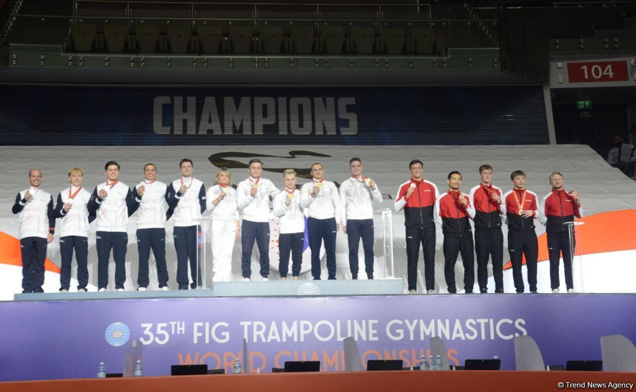 Baku holds award ceremony of winners at 35th FIG World Championships [PHOTO]