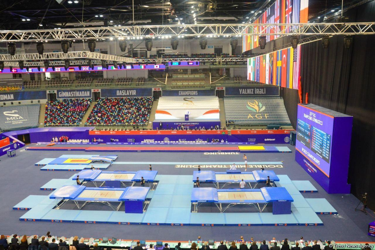 Baku gets ready for major gymnastics event