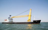 Bibi-Heybat Shipyard wraps up repair of 'Shirvan 2' crane vessel <span class="color_red">[PHOTO]</span>