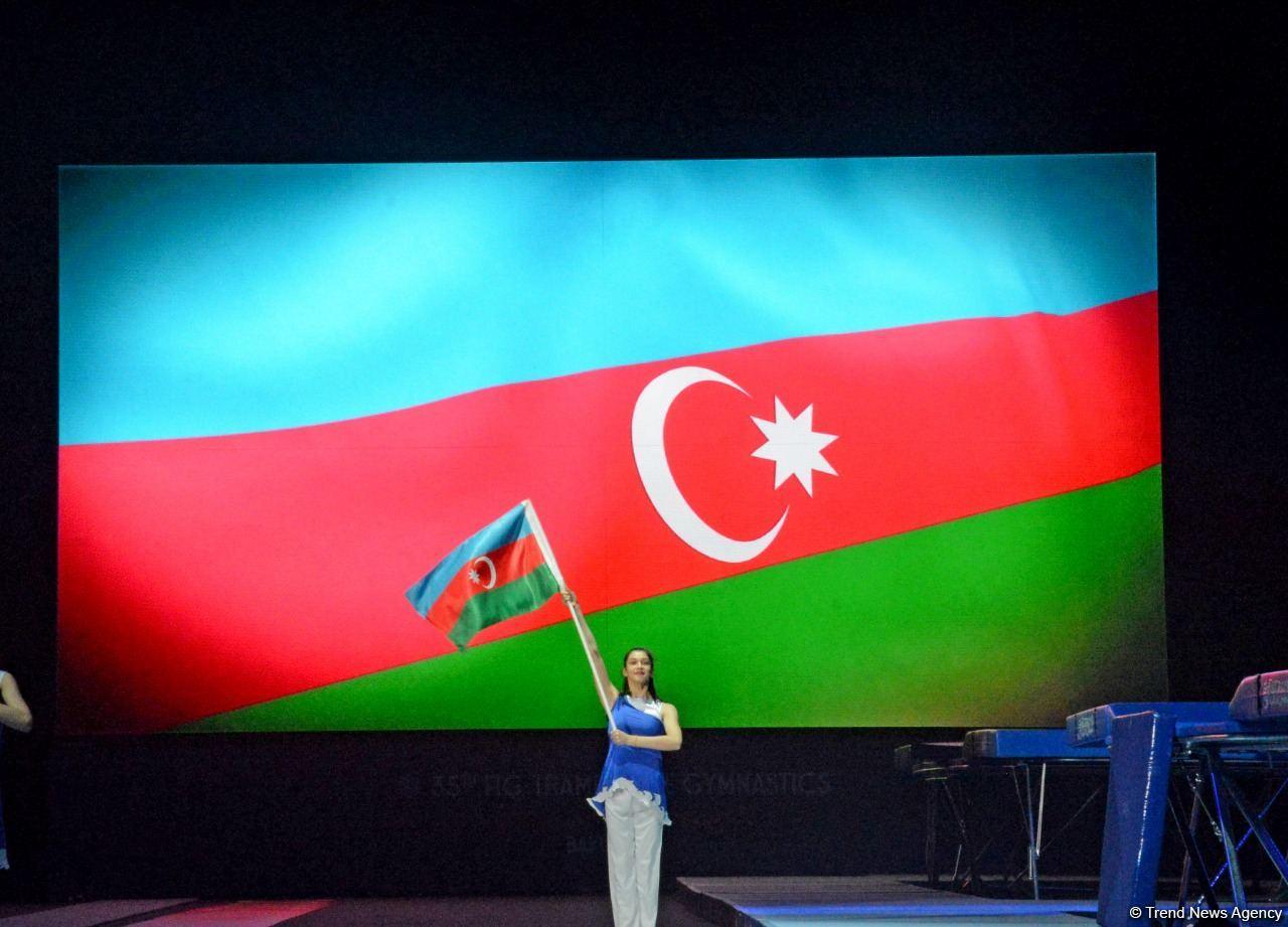 Baku holds closing ceremony of 35th FIG Trampoline Gymnastics World Championships [PHOTO] - Gallery Image