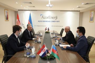 Baku, Zagreb mull energy cooperation [PHOTO]