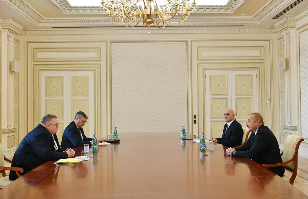 Azerbaijani leader, Russian deputy PM upbeat about ties [UPDATE]