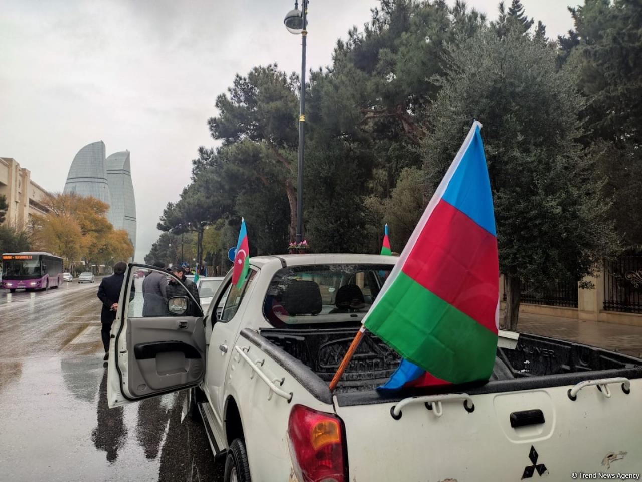Baku holds victory rally with participation of veterans of Second Karabakh War [PHOTO]