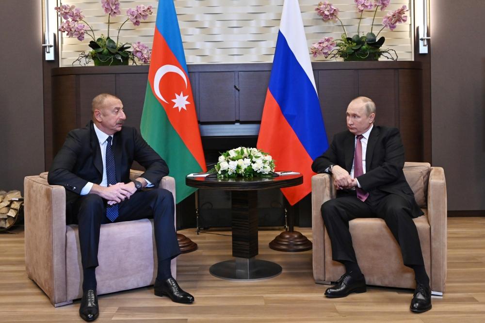 Meeting between Azerbaijani, Russian presidents kicks off in Sochi [UPDATE]