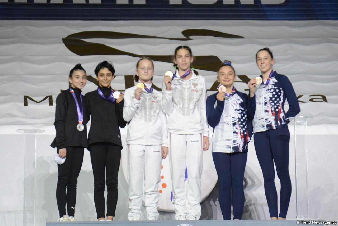 Baku holds award ceremony of winners of second day of 28th FIG Trampoline Gymnastics World Age Group Competitions [PHOTO]