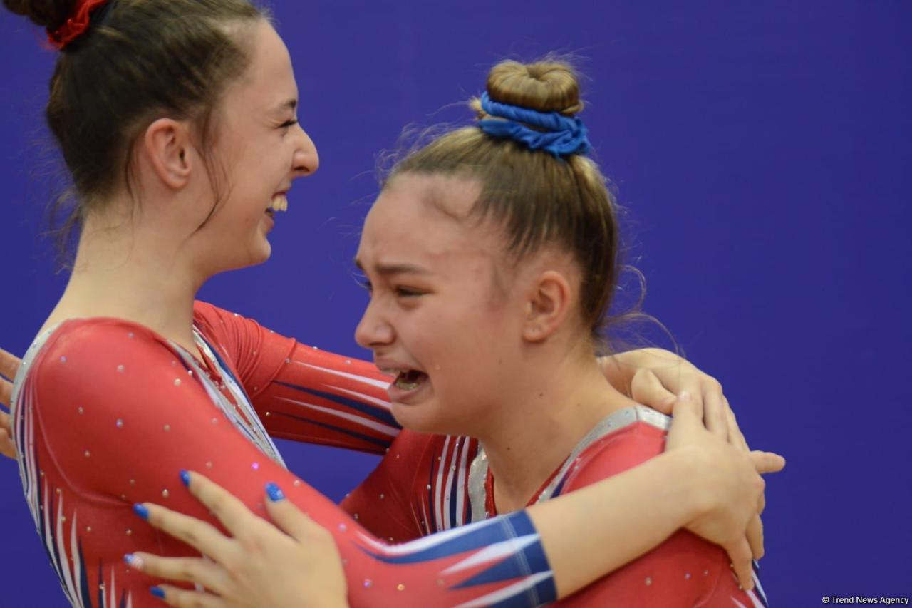 Best moments of second day of 28th FIG Trampoline Gymnastics World Age Group Competitions in Baku