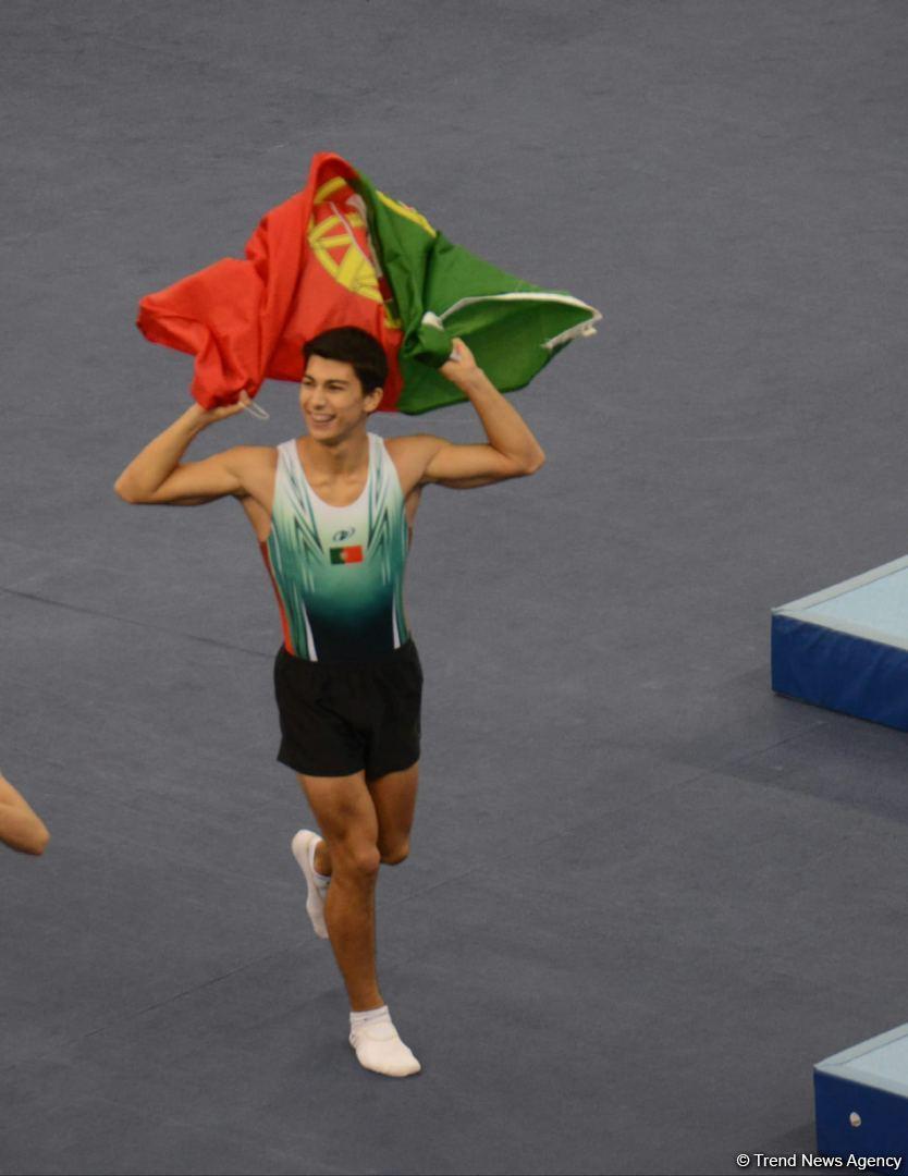 Portuguese gymnast ranks first in individual trampoline at 28th FIG Trampoline Gymnastics World Age Group Competitions in Baku [PHOTO]