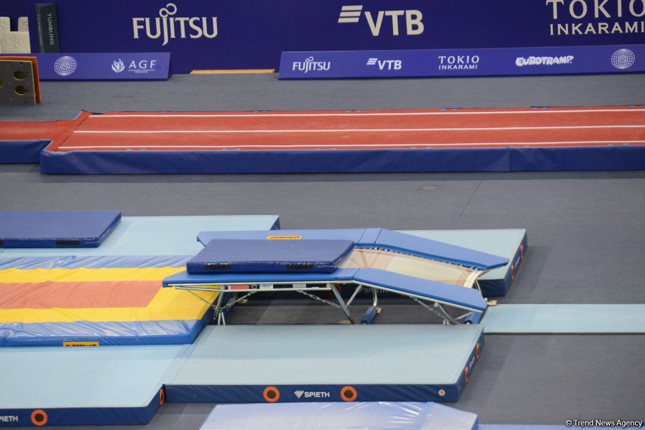 Finalists in double mini-trampoline jumping among men announced at 28th FIG World Age Group Competitions in Baku