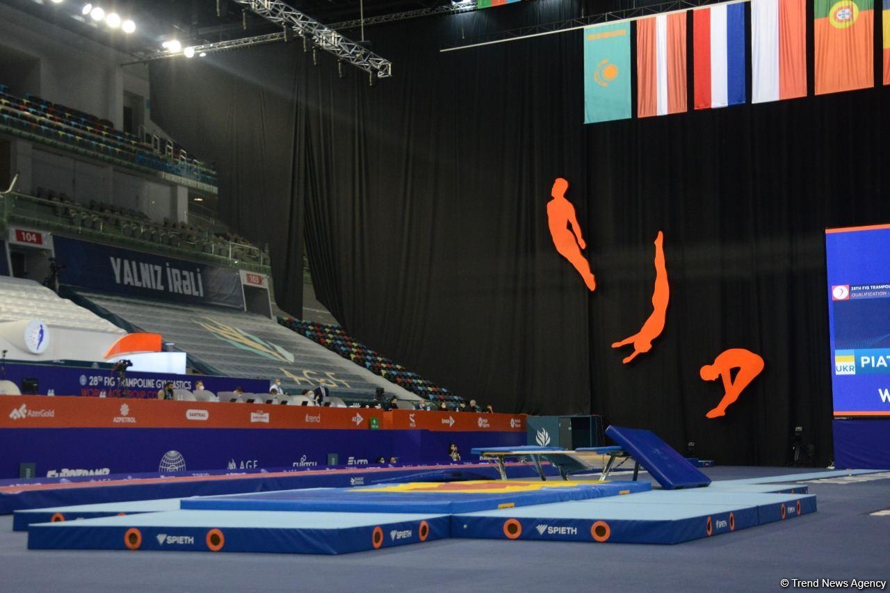 Baku names winners of World Age Group Competitions in jumping on double mini-trampoline for men