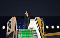 President ends his visit to Turkmenistan