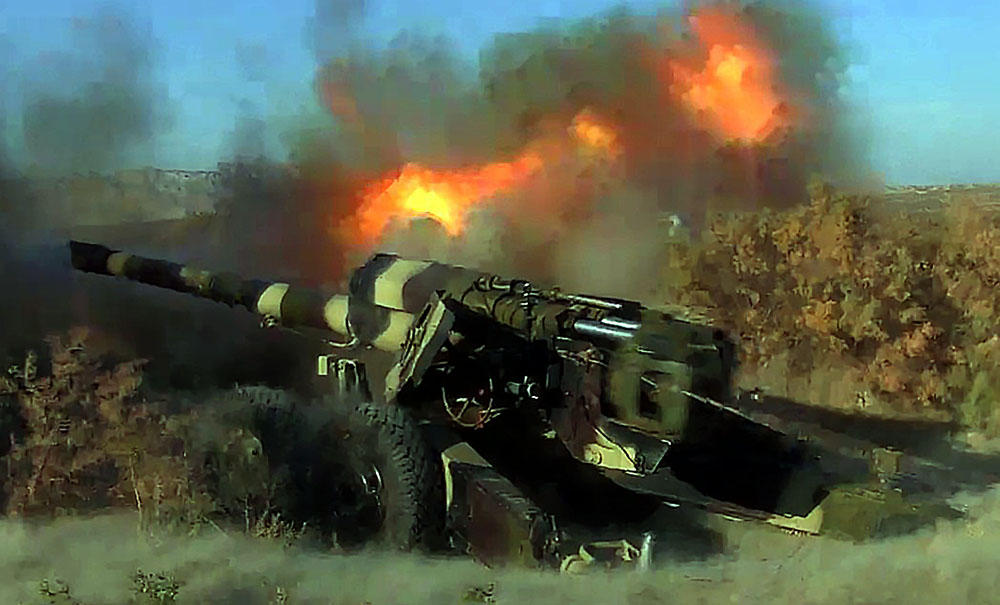 Army’s mortar, artillery units hold drills [VIDEO]