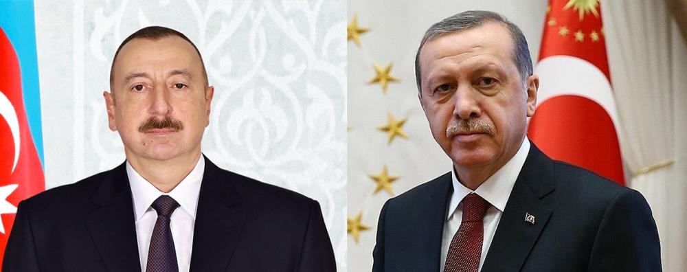 Erdogan pays condolences to Aliyev over helicopter crash
