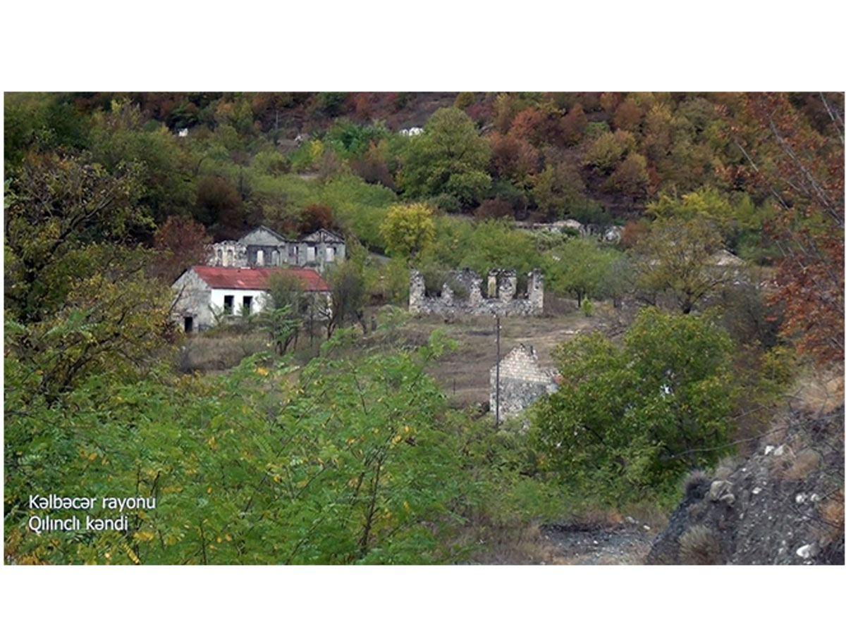 MoD shares footage from Kalbajar's Gilinjli village