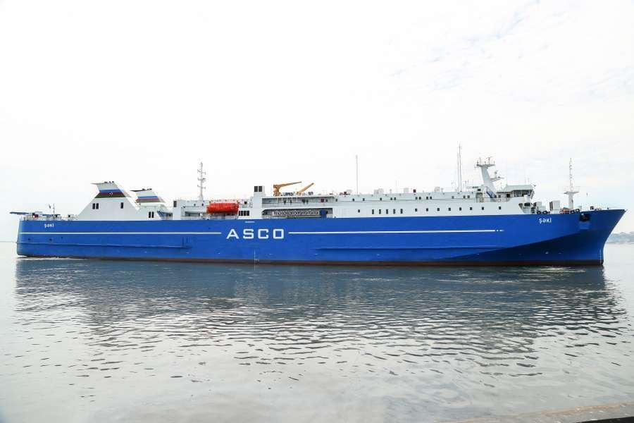 Azerbaijan repairs Shaki ferry ship at Zigh Ship Repair and Construction Yard