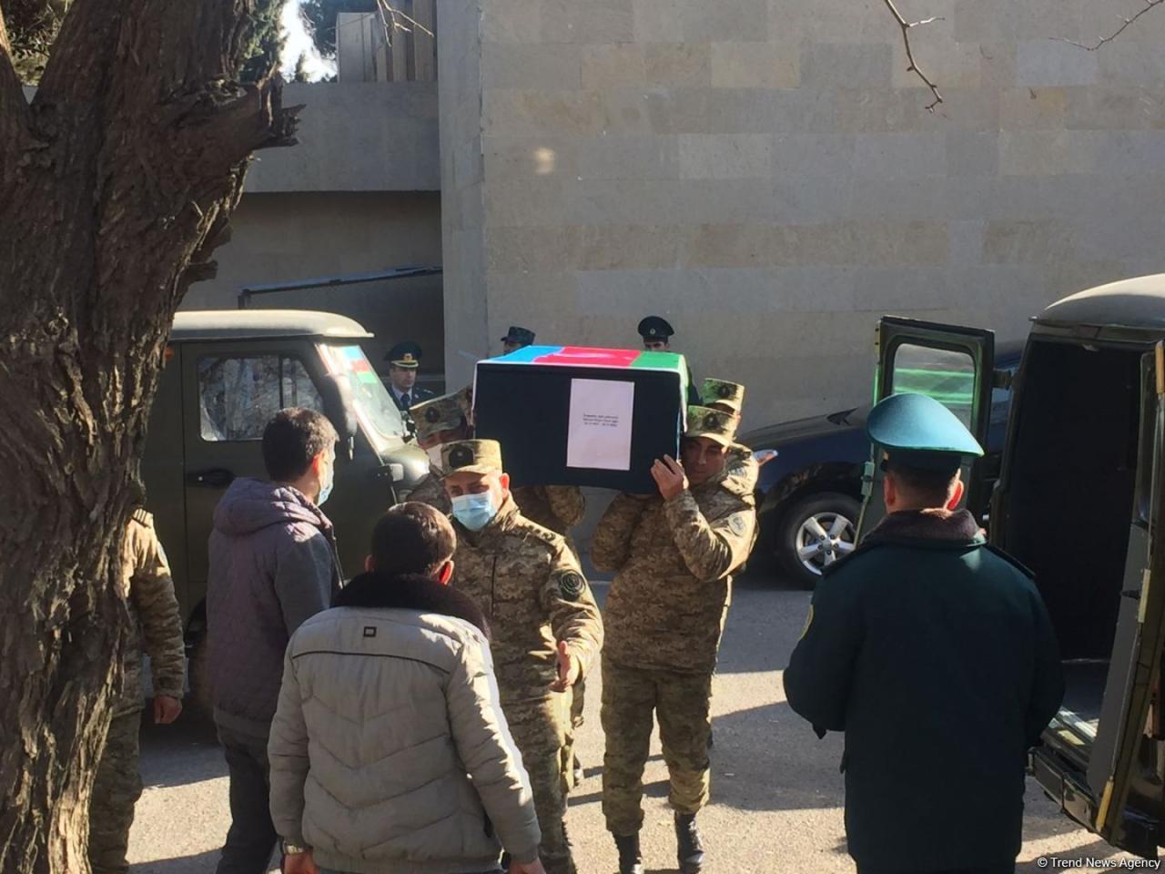 Bodies of Azerbaijani servicemen from military helicopter crash, taken to farewell ceremony [PHOTO] - Gallery Image