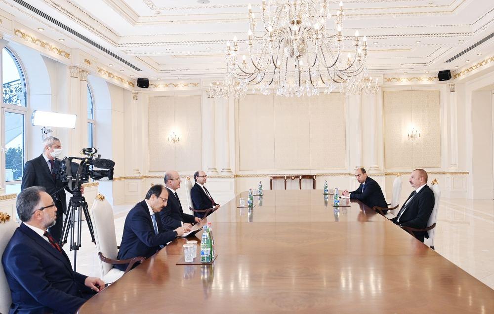 President receives Chairman of Turkish Council of Higher Education [UPDATE]