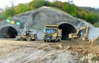 Azerbaijan talks progress of tunnel road building between Goygol, liberated Kalbajar