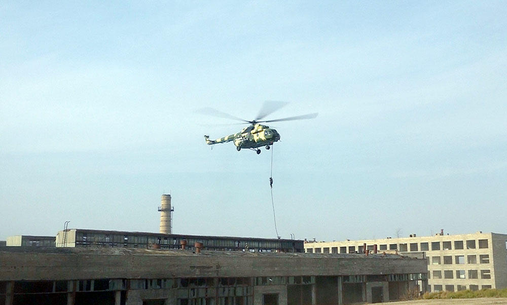 Nakhchivan garrison special forces hold anti-terror drills [PHOTO/VIDEO]