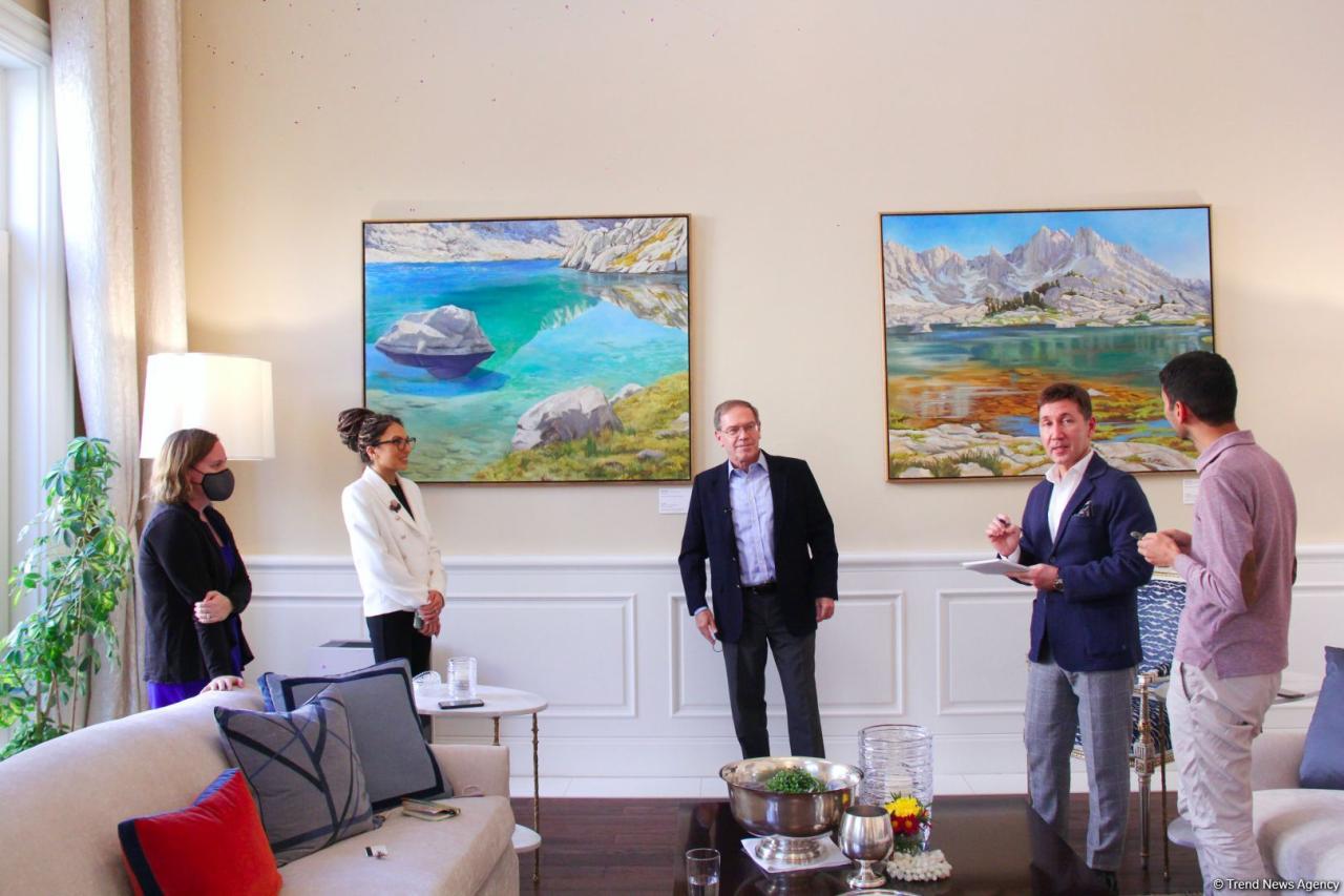 In the world of arts: report from evening at residence of US Ambassador to Azerbaijan - Gallery Image