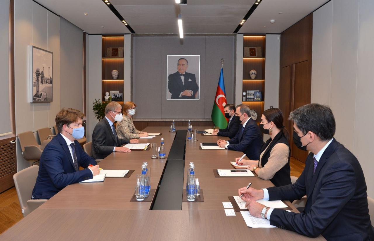 Azerbaijani foreign minister meets with German ambassador to Azerbaijan [PHOTO]