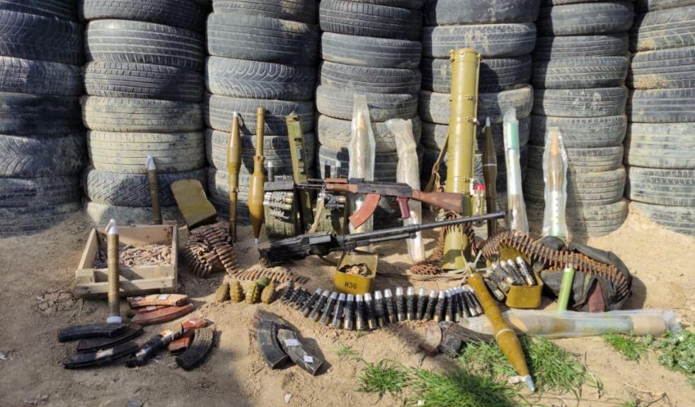 Large number of ammunitions collected from abandoned Armenian positions in Azerbaijan’s Khojavand [PHOTO]