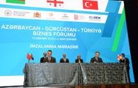 Baku, Tbilisi, Ankara ink five cooperation accords <span class="color_red">[PHOTO]</span>