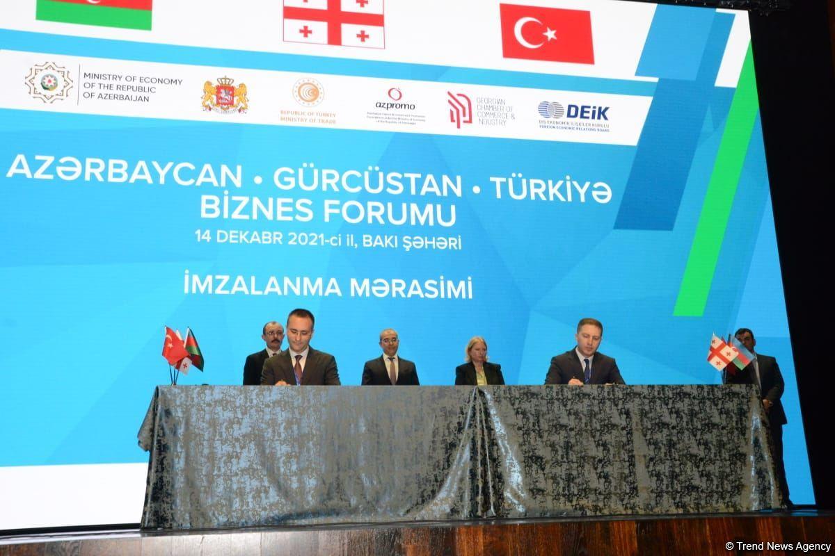 Baku, Tbilisi, Ankara ink five cooperation accords [PHOTO]