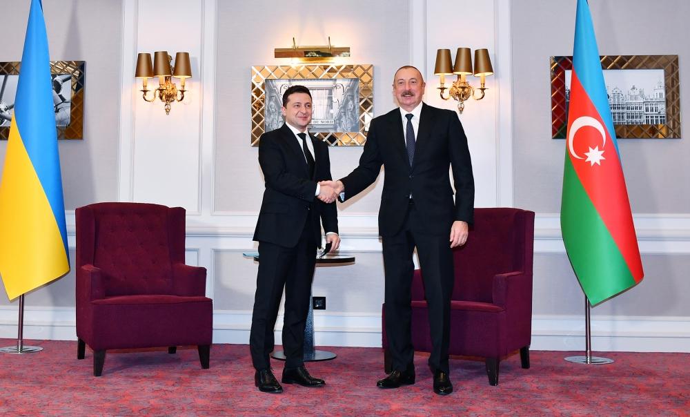 President meets Ukrainian counterpart in Brussels [UPDATE]