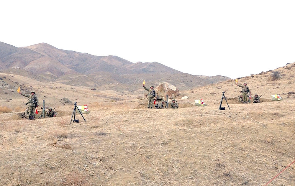 Nakhchivan garrison troops hold live-fire tactical drills [PHOTO/VIDEO]