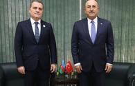 Azerbaijani, Turkish FMs discuss results of &quot;3 + 3&quot; meeting