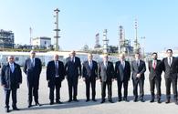 Azerbaijani PM views modernization, reconstruction work at Heydar Aliyev Oil Refinery <span class="color_red">[PHOTO]</span>