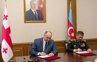 Azerbaijan, Georgia ink military cooperation plan <span class="color_red">[PHOTO/VIDEO]</span>